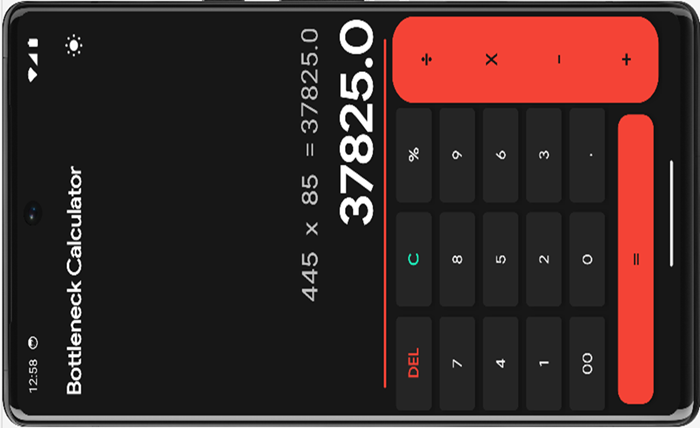 bottleneck calculator