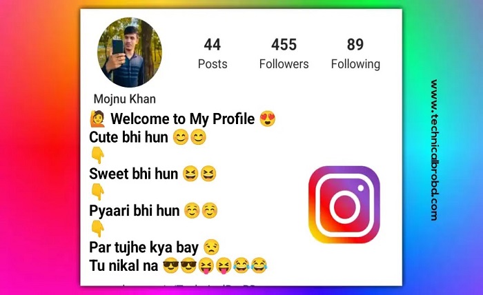 instagram bio shayari
