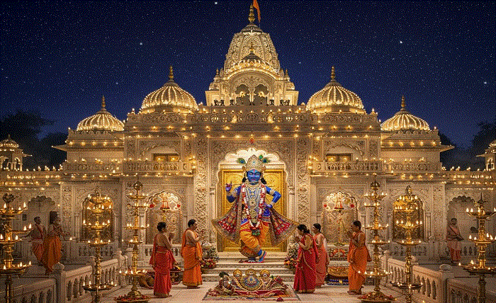 banke bihari mandir timing