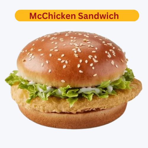 McDonalds Burgers Menu McChicken Sandwich