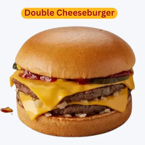 McDonalds Double cheese burger 