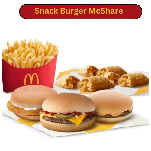 Snack Burger McShare mcdo menu item