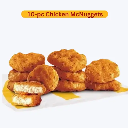 10-pc Chicken McNuggets mcdo group meals menu