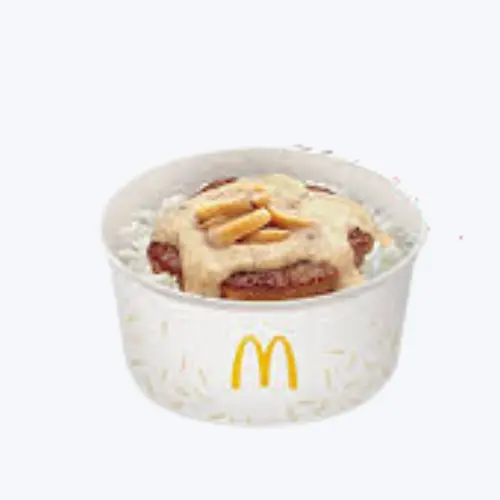 1-pc. Mushroom pepper Steak Rice bowl solo