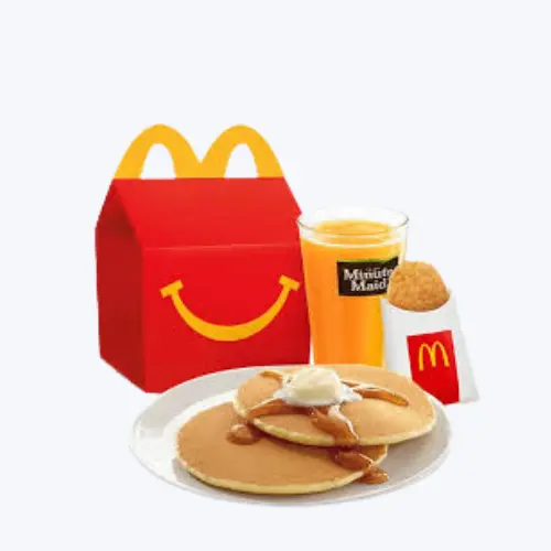 2-pc hot cake with fries McDonalds happy meal