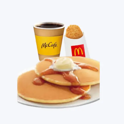 2- pc. Hotcakes with Hash Brown Meal    