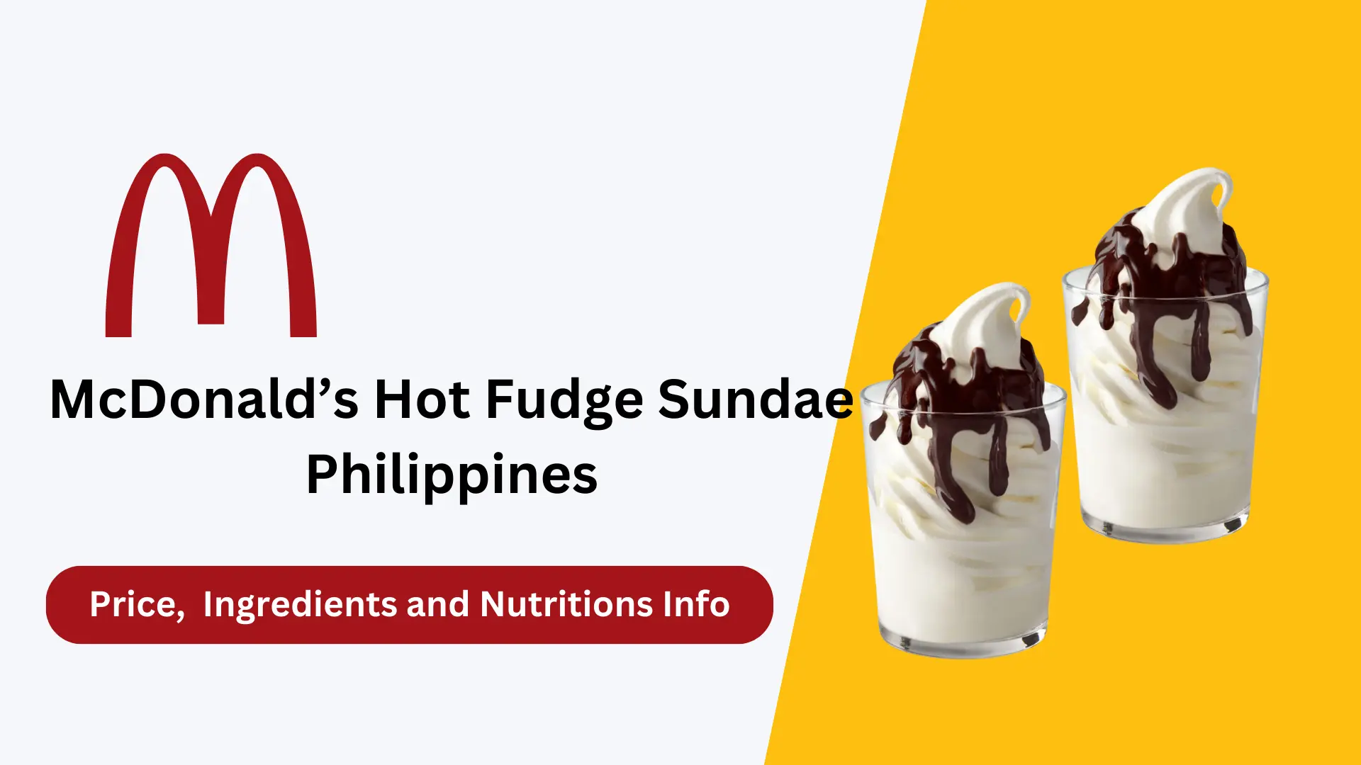 Feature image of McDonald’s Hot Fudge Sundae Philippines