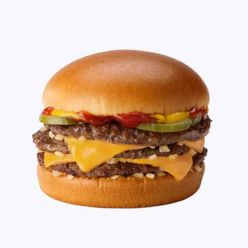 Triple cheese Burger Mcdo