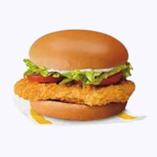 Crispy chicken Sandwithc with Lettuce Mcdo menu
