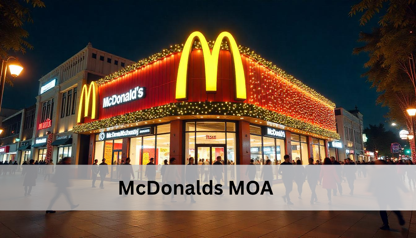 McDonalds MOA Pasay Menu, Prices, Delivery & Contact Details