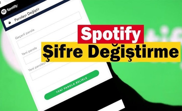 spotify şifremi unuttum